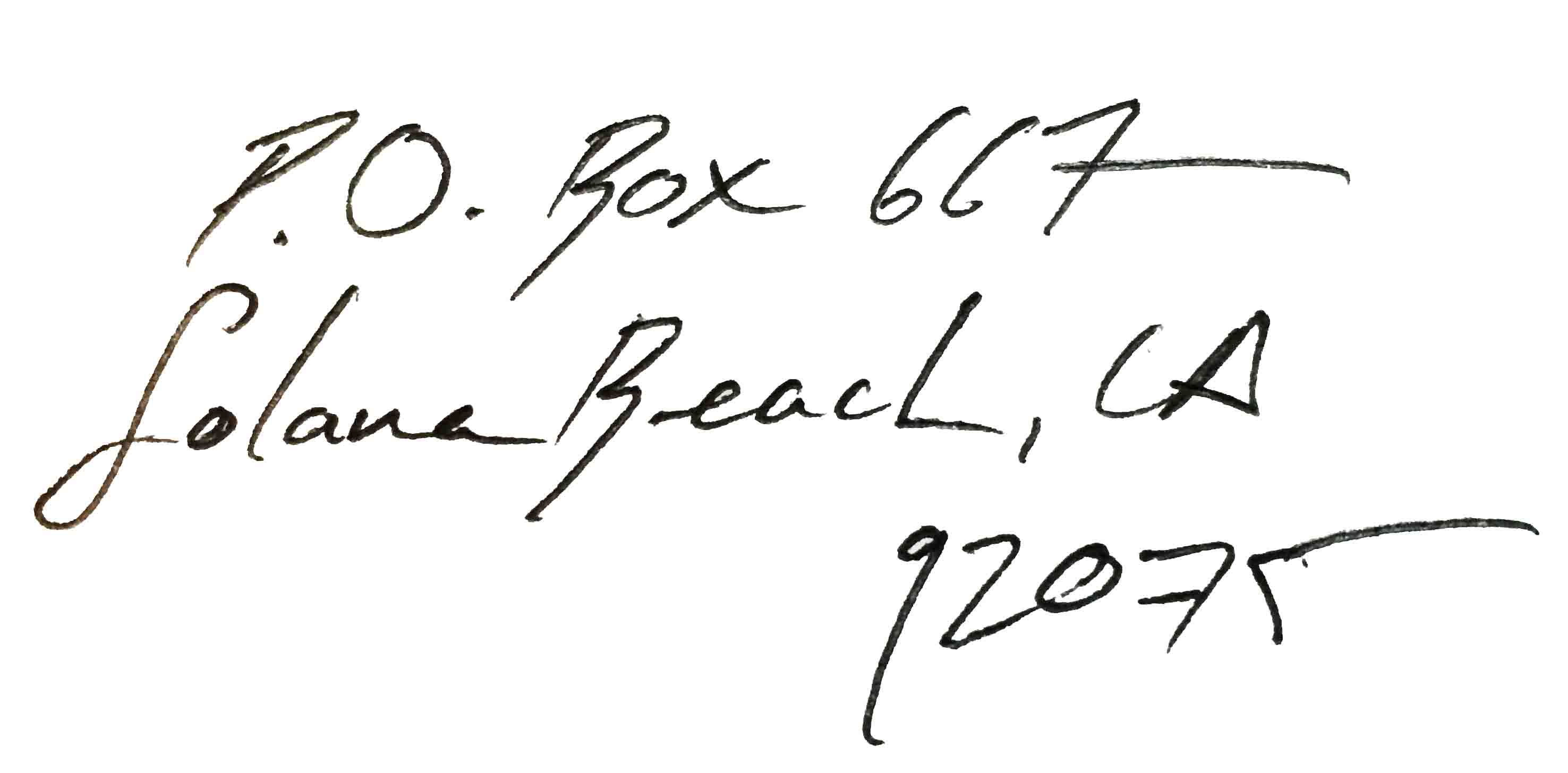 P.O. Box 667